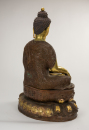 A Gilt-Bronze Of Sakyamuni - 6