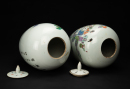 Guangxu-A Pair Of Famille-Glazed Cover Jars - 6