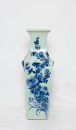 Repubic-A Light Green Ground Blue Glazed �Birds And Flowers� Large Vase - 5