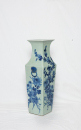 Repubic-A Light Green Ground Blue Glazed �Birds And Flowers� Large Vase - 6