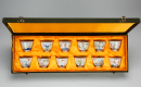 A Set Of Twelve Wucai Flowers Cups - 2