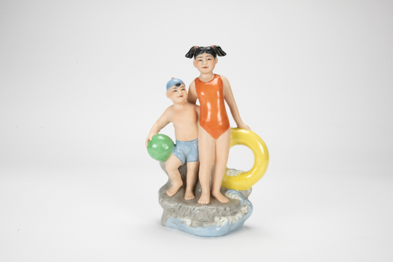 Mid 20Century-A Porcelain Statue (with Mark)