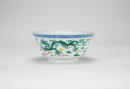 A Wucai�Dragon� Bowl