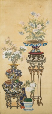 Late Qing Imperial Gilt Painting (Anonymous)