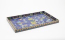 Late Qing - A Colisonne Enameled Eight Treasure Tray - 4