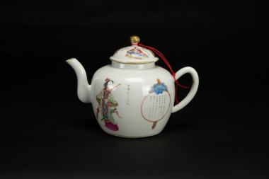 Daoguang And Of Period - A Famille - Glazed ‘Figures’ Teapot