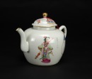 Daoguang And Of Period - A Famille - Glazed ‘Figures’ Teapot - 2