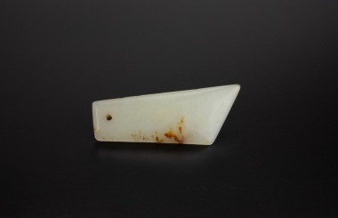 Qing - A White Jade Pendant