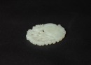 Late Qing/Republic - A White Jade Carved Peacock Pendant - 2