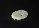 Late Qing/Republic - A White Jade Carved Peacock Pendant - 3