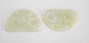 Republic - A Pair Of White Jade Carved Butterfly Pendants - 2