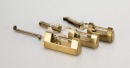 Republic - A Group Of Three Bronze Lock with Keys(3 pcs) - 2