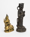 Qing - A Gilt - Bronze Figure Of Maitreya - 2