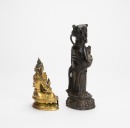 Qing - A Gilt - Bronze Figure Of Maitreya - 3