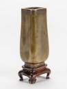 17th Century - A Bronze Vase (Woodstand) - 5