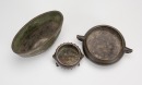 Qing - A Group Of Three Bronze Censor - 3