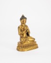 Qing - A Gilt Bonze Figure Of Boddha Dipankara - 2