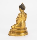 Qing - A Gilt Bonze Figure Of Boddha Dipankara - 5