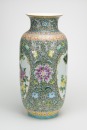 Late Qing/Republic - A Large Famille Glaze ‘Brids And Flowers’ Vase - 4