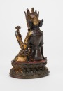 Qing - A Lacquered Gold Figure Of Mahastamaprapta - 5