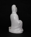 Qing - A Dehua White Porcelain Guanyin Statue. - 3