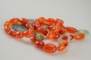 A Translucent Jadeite Pendant With Agate Beads Necklace - 8