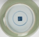 Qing Kangxi - A Pair of Blue And White ‘Five Phoenix’ Dishes. With Mark D: 16.2 cm - 3