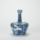 Qing - A Blue And White Porcelain Six Spouted Tulip Vase - 3