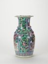 Late Qing - A Famille Glazed Embosses Chilong’ Warrior’ Vase - 2