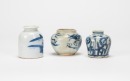Qing - A Group Of Three Small Blue And White Jars - 2