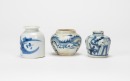 Qing - A Group Of Three Small Blue And White Jars - 4