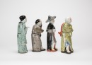 Late Qing /Republic - A Group Of Four Porcelain Statues. - 2