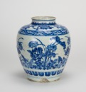 17th Century - A Blue And White ‘Lotus Pon With Mandarin Ducks’ Jar - 3