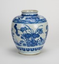 17th Century - A Blue And White ‘Lotus Pon With Mandarin Ducks’ Jar - 4