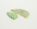 Late Qing - A Two Jadeite Pendants - 3