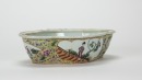 Early 20th Century - A Yellow Ground Famille Glazed ‘Beauties‘ Flower Pot. - 2