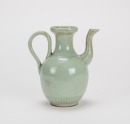 Qing - A Celadon Glazed Ewer - 4