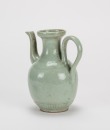 Qing - A Celadon Glazed Ewer - 6