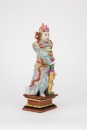 Late Qing/Republic - A Famille Glazed ‘Wai Tuo” Statue - 2