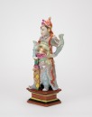 Late Qing/Republic - A Famille Glazed ‘Wai Tuo” Statue - 6