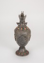 LateQing - A Silver Made ‘Dragon’ Jar And Cover - 3