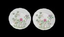 Qing Guangxu - A Pair Of Famille - Glazed ‘Flower’ Dishes