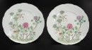 Qing Guangxu - A Pair Of Famille - Glazed ‘Flower’ Dishes - 2