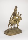 Late Qing/Republic - A Gilt - Bronze Figure Of Mahes/Vara - 3
