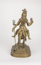 Late Qing/Republic - A Gilt - Bronze Figure Of Mahes/Vara - 4