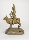 Late Qing/Republic - A Gilt - Bronze Figure Of Mahes/Vara - 6