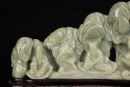 Qing - A Greenish White Jade - 8