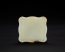 Qing - A White Jade Carved ‘Dragon’ Ink Pad - 6