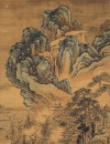 Attributed To : Yuan Jiang (1662-1735) Ink And Color On Silk, Hanging Scroll, Signed And Seal - 2