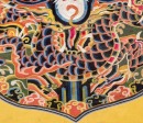 Qing- An Embroidered ‘Dragon’ Color Silk Hanging, - 5